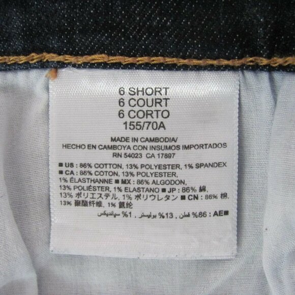 Old Navy Jeans Womens Size 6 Short (29 x 29) Diva Bootcut Stretch Dark Wash EUC - Picture 9 of 12